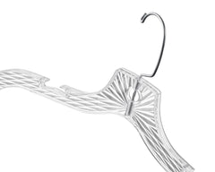 Crystal Clear Hangers 360 Swivel Hook - 100 Pack