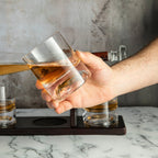 Baseball Bat Whiskey & Wine Decanter 4 Baseball Glasses (Standard Base)-2