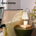 Candle Warmer With Programmable Dimmer Clear Glass