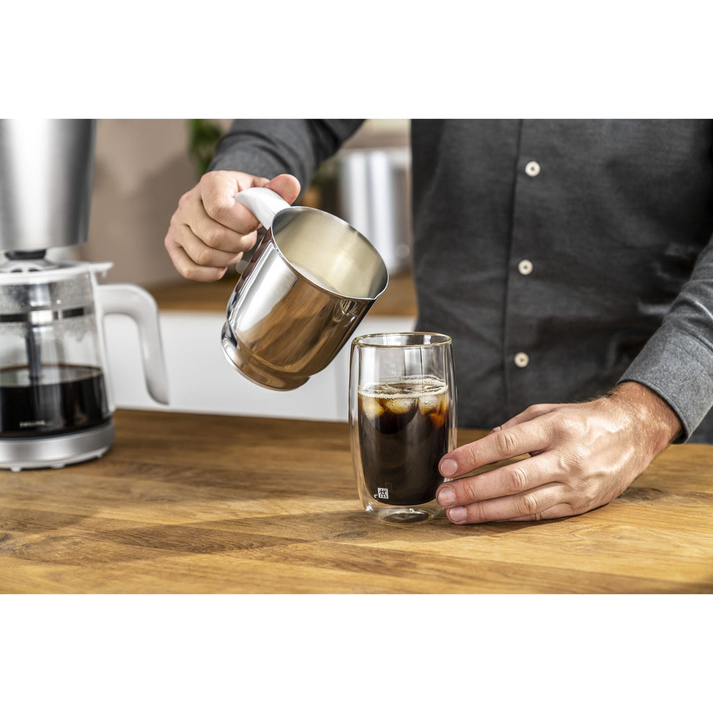 ZWILLING Sorrento 2 Piece Latte Glass Set, Transparent-2