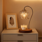 Electric Aromatherapy Candle Warmer Lamp With Timer