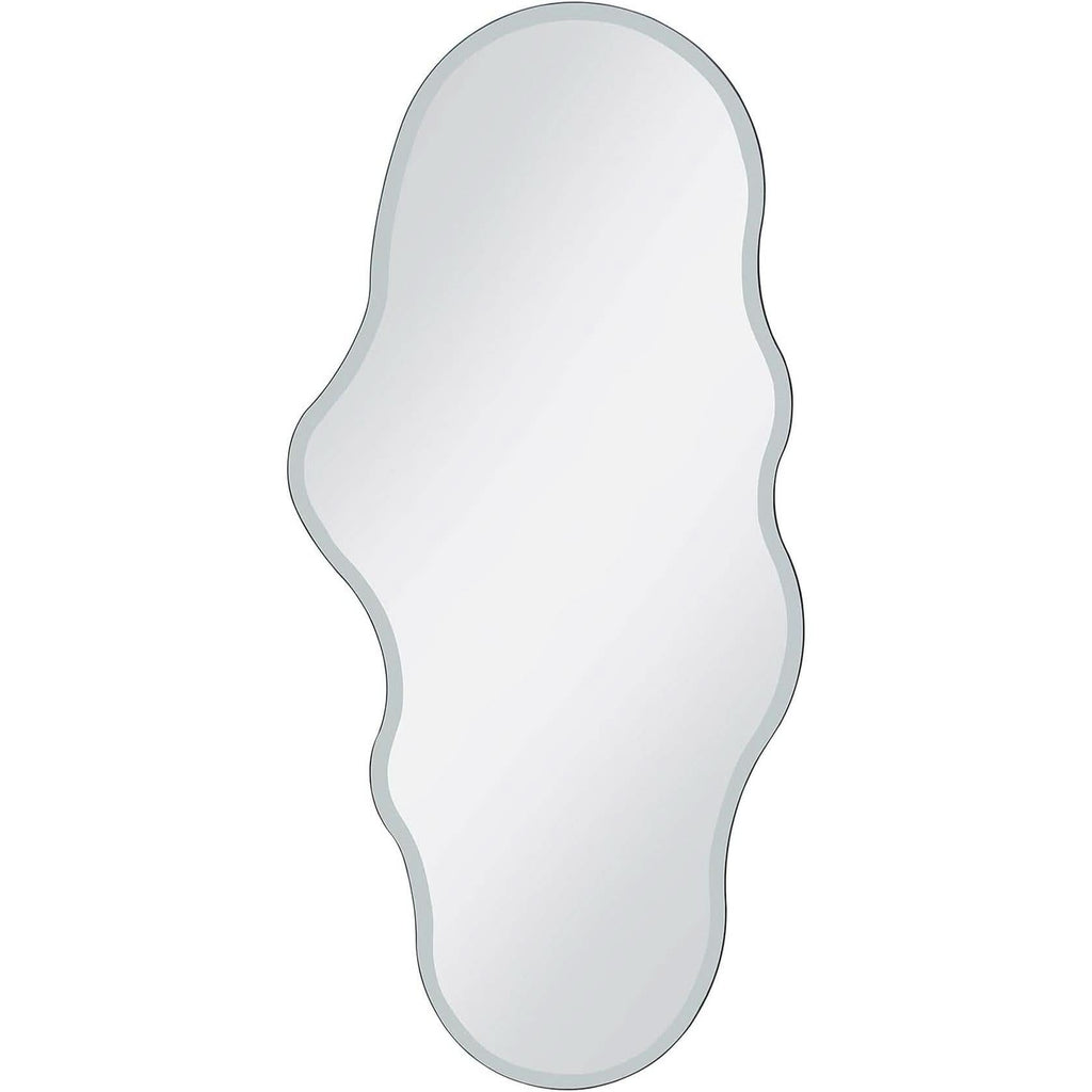 Full Length Wall Mounted Mirror 47x23 Frameless White-2