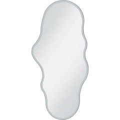 Full Length Wall Mounted Mirror 47x23 Frameless White-2