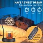 Dimmable Electric Candle Warmer Lamp Digital Timer