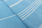 Turquoise Monaco Turkish Towel – Lightweight Quick Dry Beach & Bath Towel, Luxury Turkish Cotton Spa Towel, Travel & Pool Towel-1