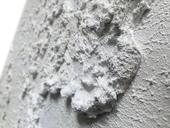 48 x 24 inch White Textured Oceanic Wave Wall Art-2