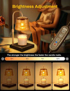 Electric Candle Warmer Lamp With Programmable Timer