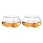Deez Nuts Drinking Wine & Whiskey Glasses - 2 Set-0