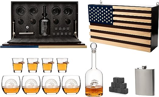 Marine Big Box Wall Decor Murphy with Decanter-2