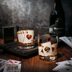 Playing Cards Drinking Glasses - Set of 2-2