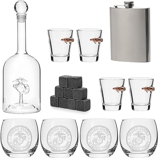 Marine Big Box Wall Decor Murphy with Decanter-4