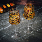 Renaissance Stained Glass Windows, (Stemmed Wine Glasses)-3