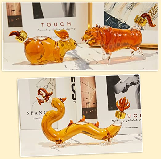 12 Chinese Zodiac Wine & Whiskey Decanter Set | Set of 12-3