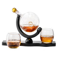Middle Earth Decanter Set with Gold Ring -0