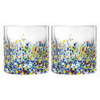 Large Confetti  DOF Glasses – Set of 2- 11oz-0
