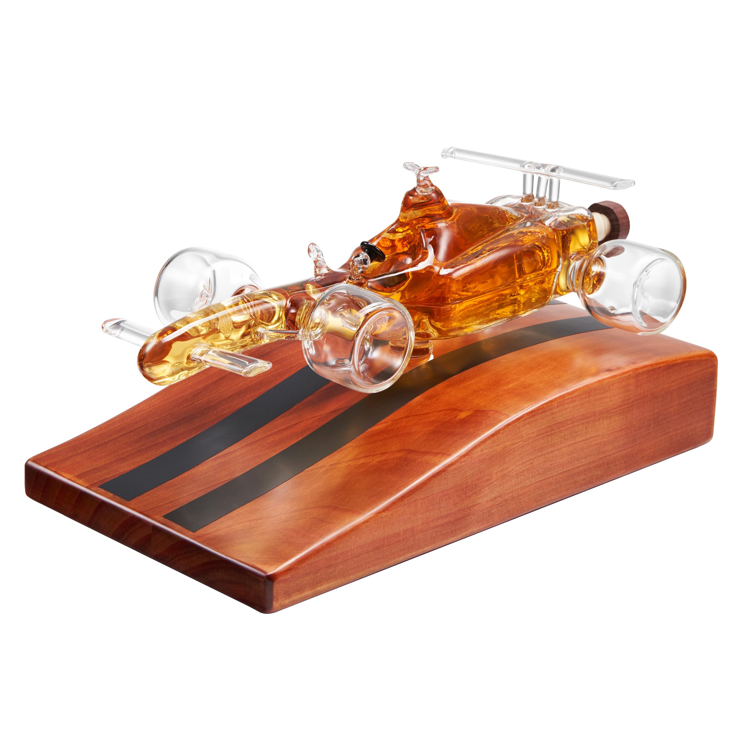 F1 Racecar Whiskey Decanter - 8.12oz-0