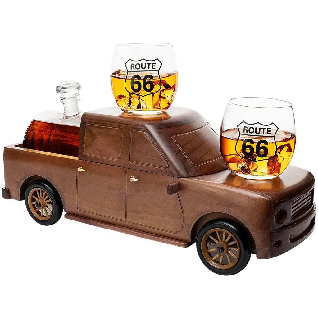Pickup Truck Wine & Whiskey Decanter -500 ml-0