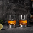 Fish Whiskey, Wine & Water Glasses Set of 2-2