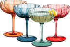 Khen Flower Modern Wavy Glass Coupes Martini-2