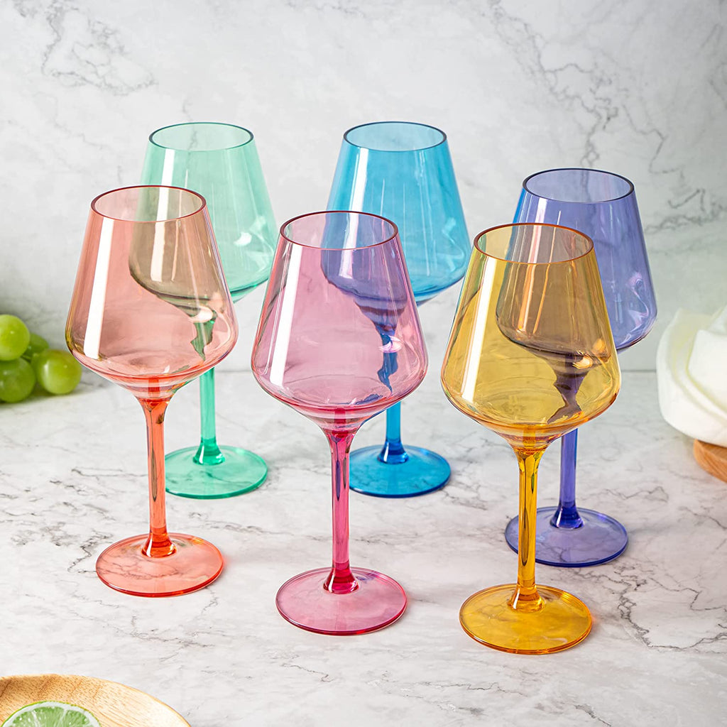 European Style Crystal, Stemmed Wine Glasses-3