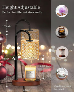 Candle Warmer Lamp 4 Level Dimmer Height Adjustable