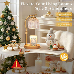 Elegant Candle Warmer Lamp With Programmable Timer