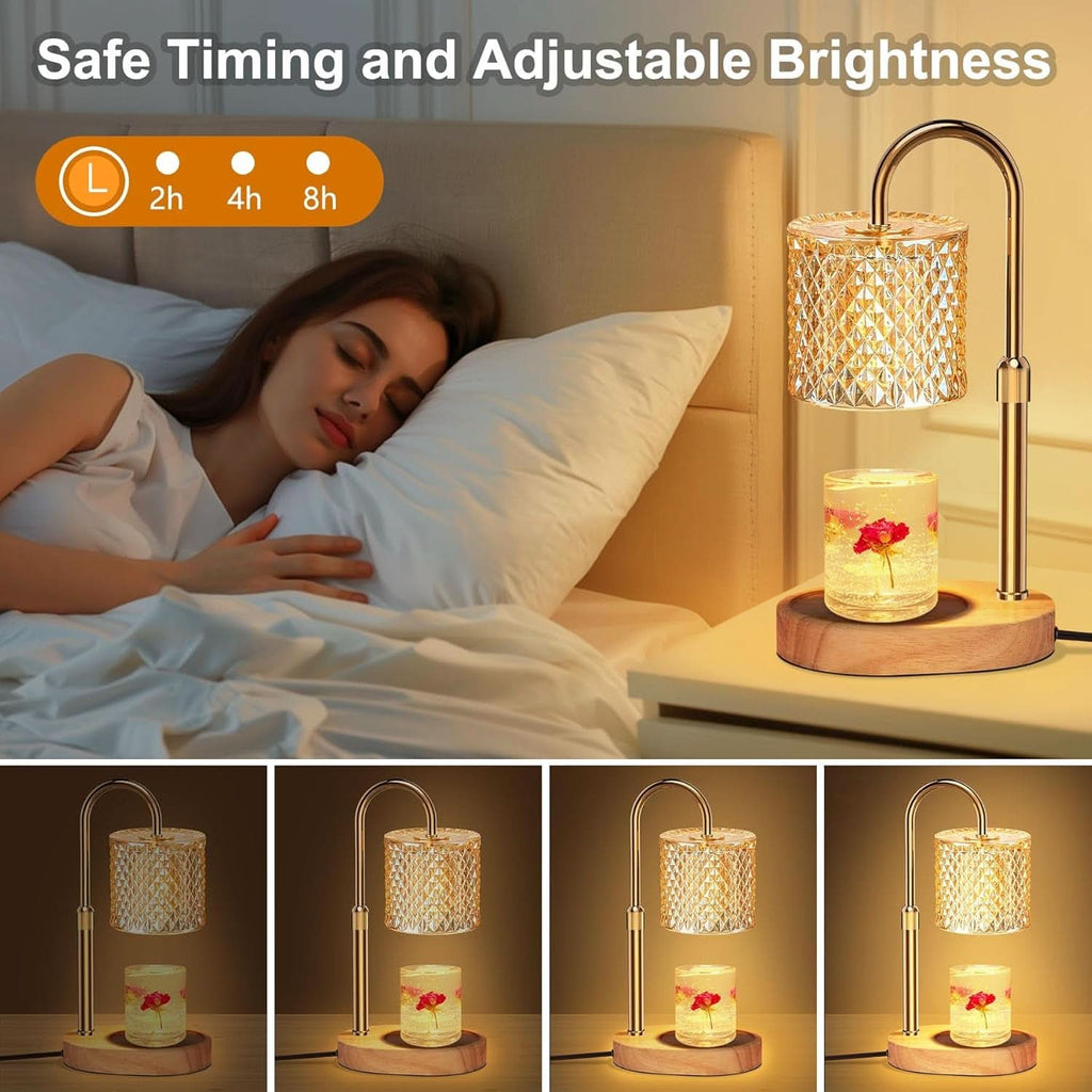 Height Adjustable Candle Warmer Lamp Dimmer Control