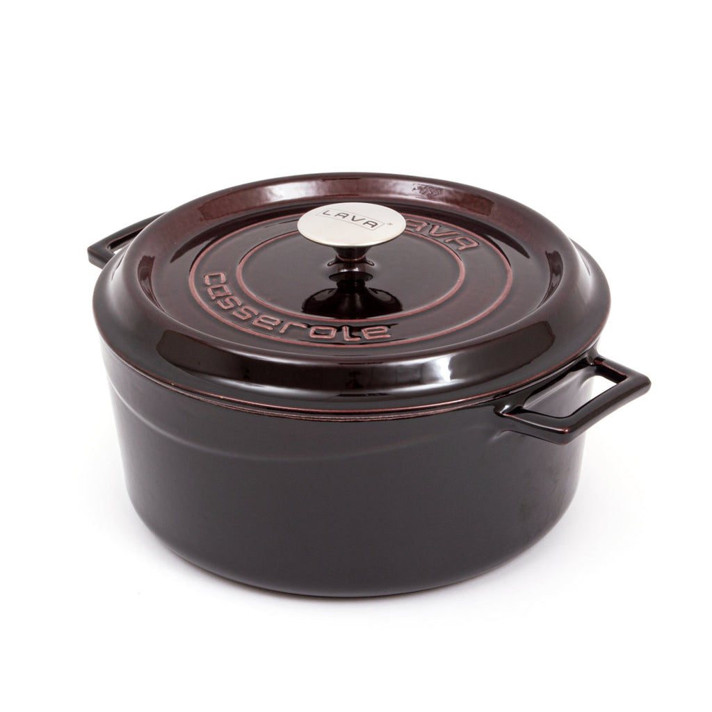 LAVA Premium Round Cast Iron Dutch Oven 28 cm-1