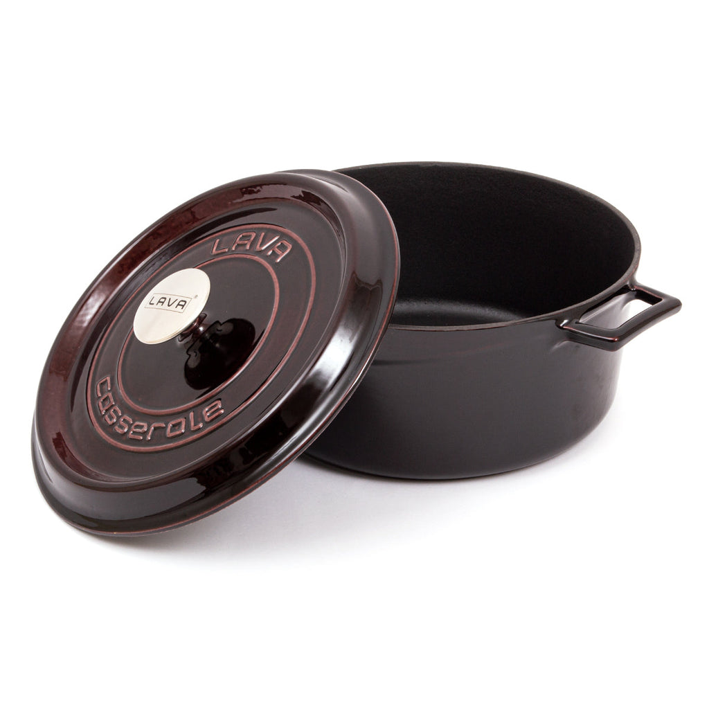 LAVA Premium Round Cast Iron Dutch Oven 28 cm-2