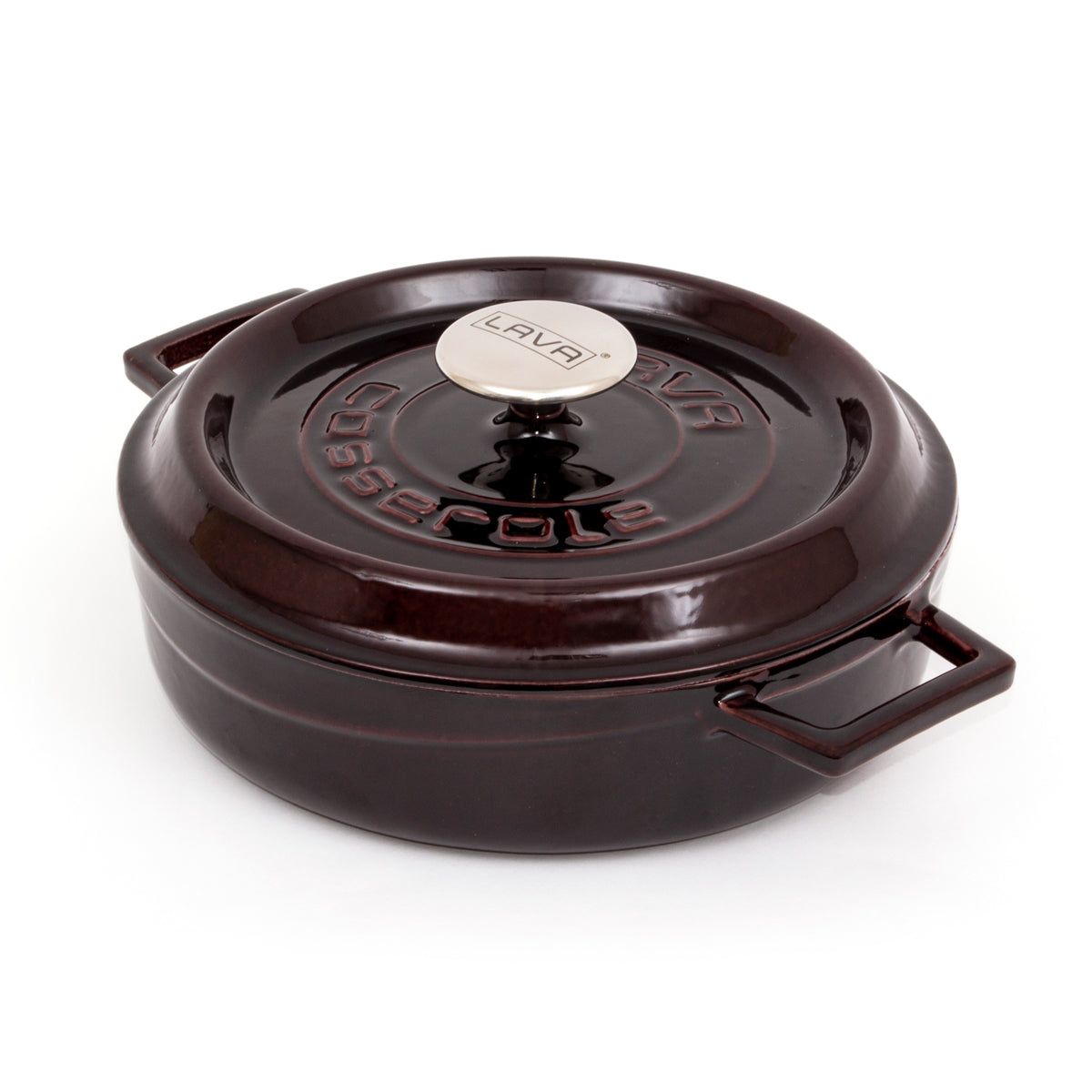 LAVA Premium Multipurpose Round Cast Iron Dutch Oven 24 cm-1