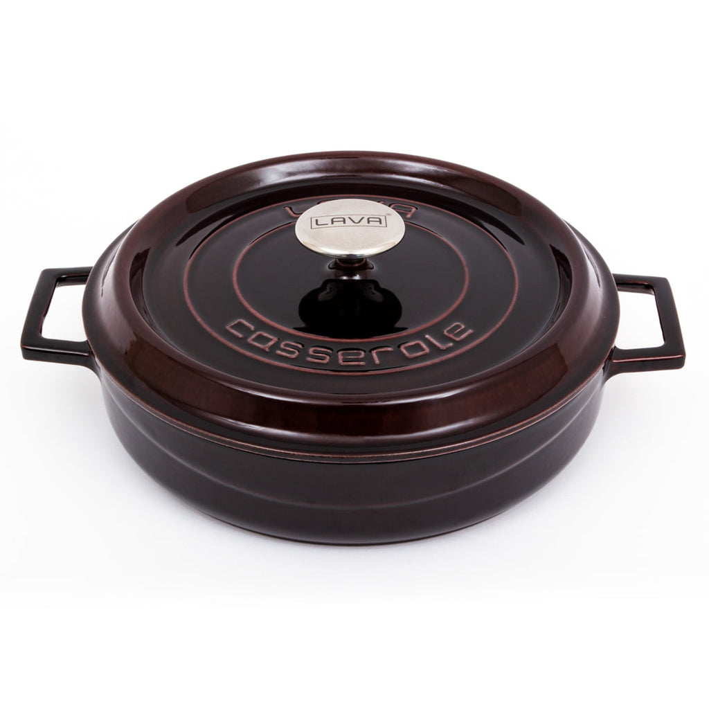 LAVA Premium Multipurpose Round Cast Iron Dutch Oven 11 in / 28 cm-0