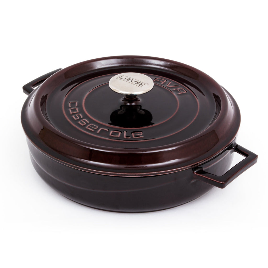 LAVA Premium Multipurpose Round Cast Iron Dutch Oven 11 in / 28 cm-1