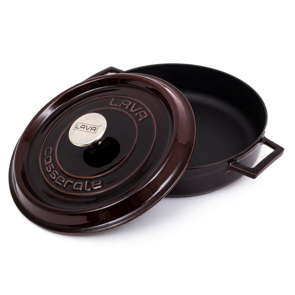 LAVA Premium Multipurpose Round Cast Iron Dutch Oven 11 in / 28 cm-2