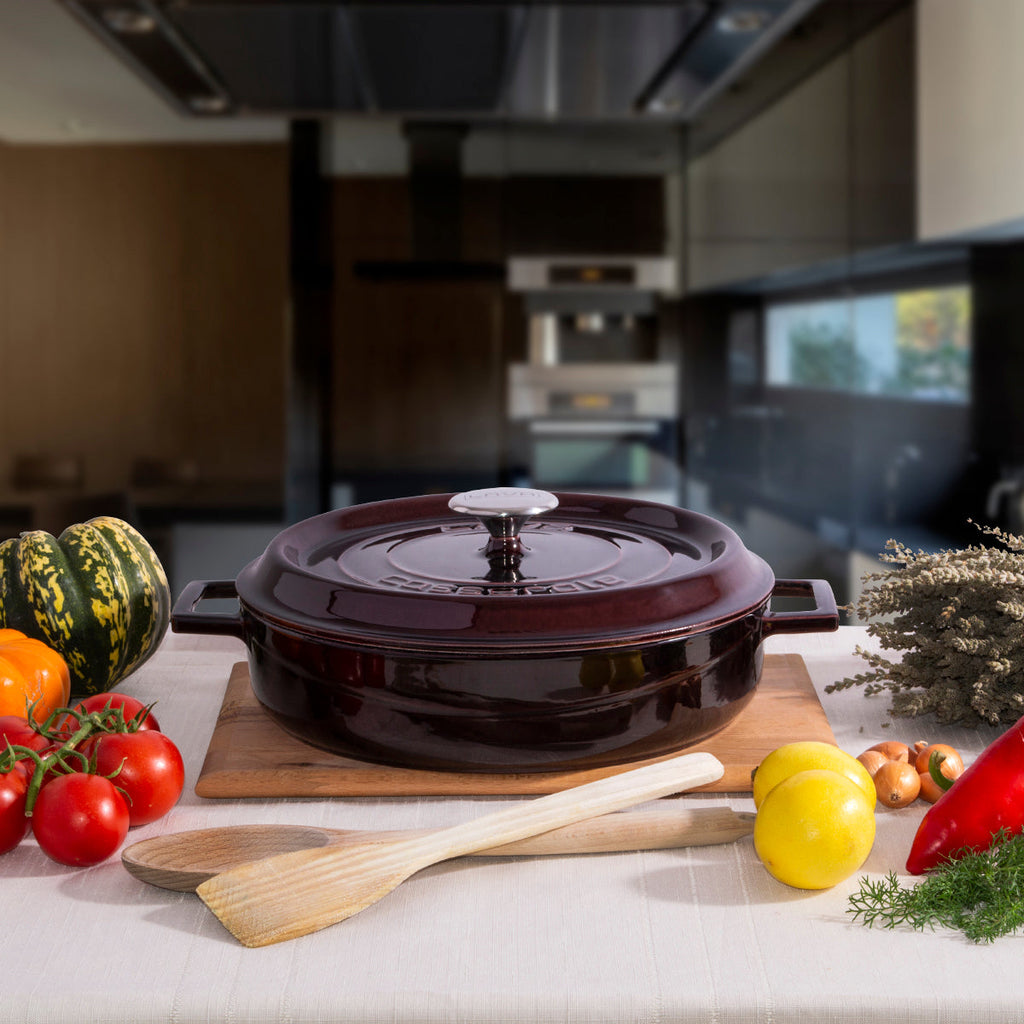 LAVA Premium Multipurpose Round Cast Iron Dutch Oven 11 in / 28 cm-4