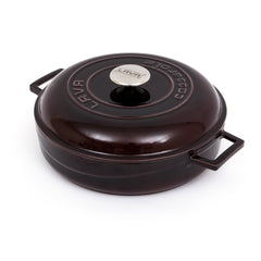 LAVA Premium Round Cast Iron Dutch Oven with Dome Lid 11 in / 28 cm-1