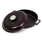 LAVA Premium Round Cast Iron Dutch Oven with Dome Lid 11 in / 28 cm-2