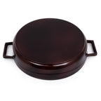 LAVA Premium Round Cast Iron Dutch Oven with Dome Lid 11 in / 28 cm-3