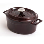 LAVA Premium Oval Cast Iron Dutch Oven 21x27 cm-1
