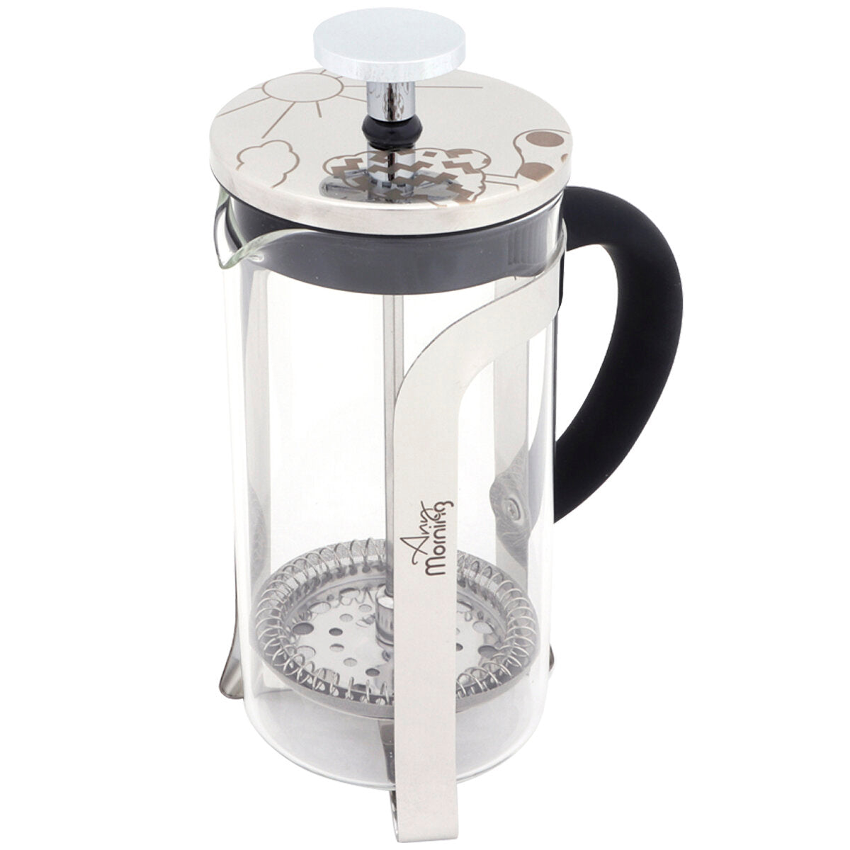 Any Morning FY450 French Press Coffee and Tea Maker 350 ml-1