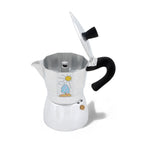 Any Morning Hes-6 Aluminum Espresso Coffee Maker 240 ml-1