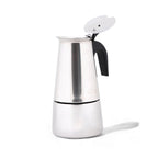 Any Morning Stove top Espresso Maker Stainless Steel Percolator Coffee Pot 200 ml-1