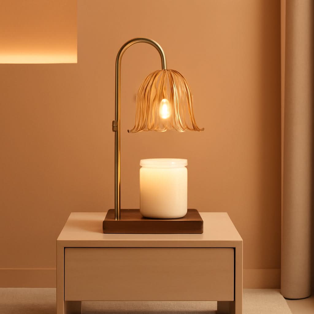 Dimmable Candle Warmer Lamp With Programmable Timer
