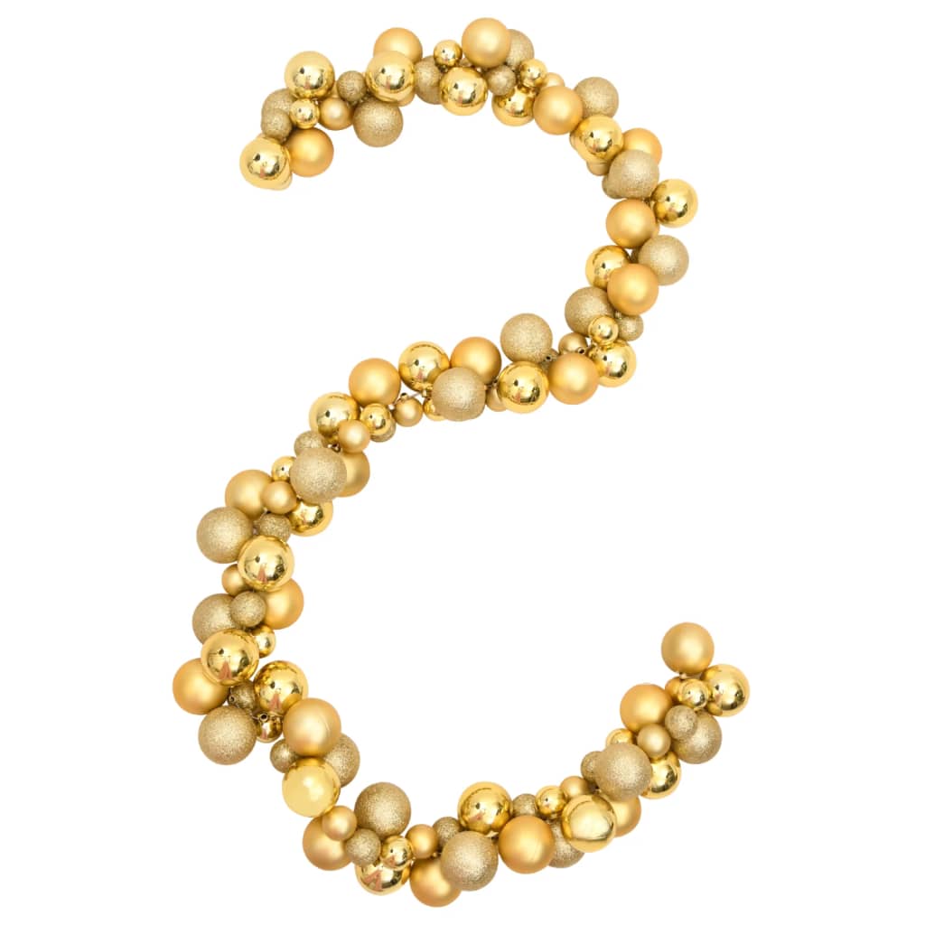 vidaXL Christmas Decoration Christmas Ball Wreath Garland Ornament Polystyrene-3