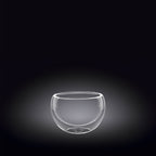 Double-Wall Vacuum Sealed Thermo Glass Bowl 1.7 Fl Oz | 50 Ml