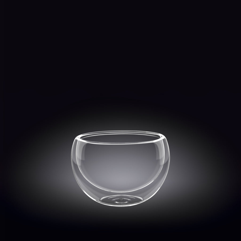 Double-Wall Vacuum Sealed Thermo Glass Bowl 5.4 Fl Oz | 160 Ml-1
