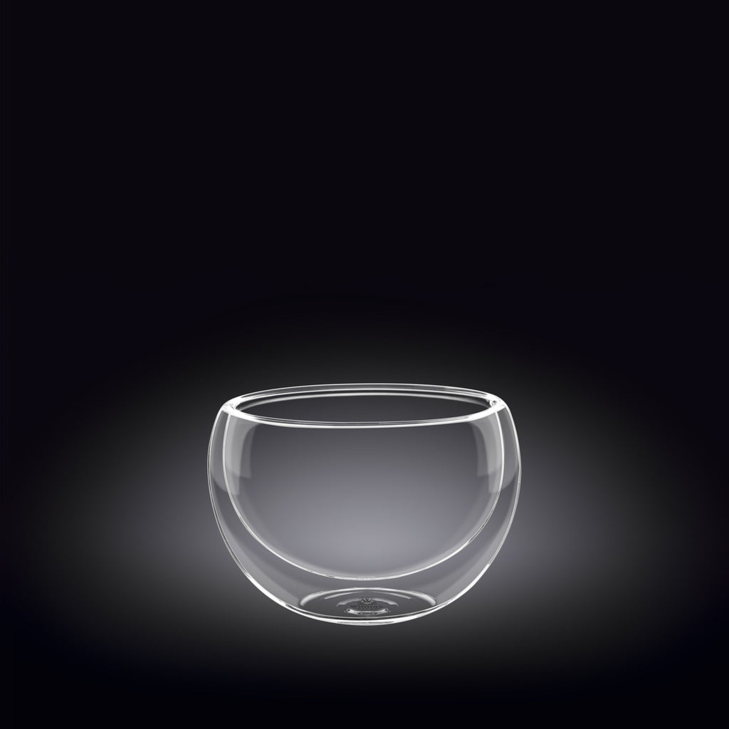 Double-Wall Vacuum Sealed Thermo Glass Bowl 6.8 Fl Oz | 200 Ml-1