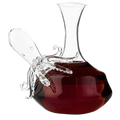 Octopus Tentacle Glass Decanter Handcrafted Decorative-0