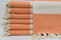 VENICE ORANGE TURKISH TOWEL-0
