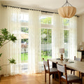 Custom Semi-Sheer Lace Voile Curtains-5