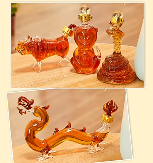 12 Chinese Zodiac Wine & Whiskey Decanter Set | Set of 12-4